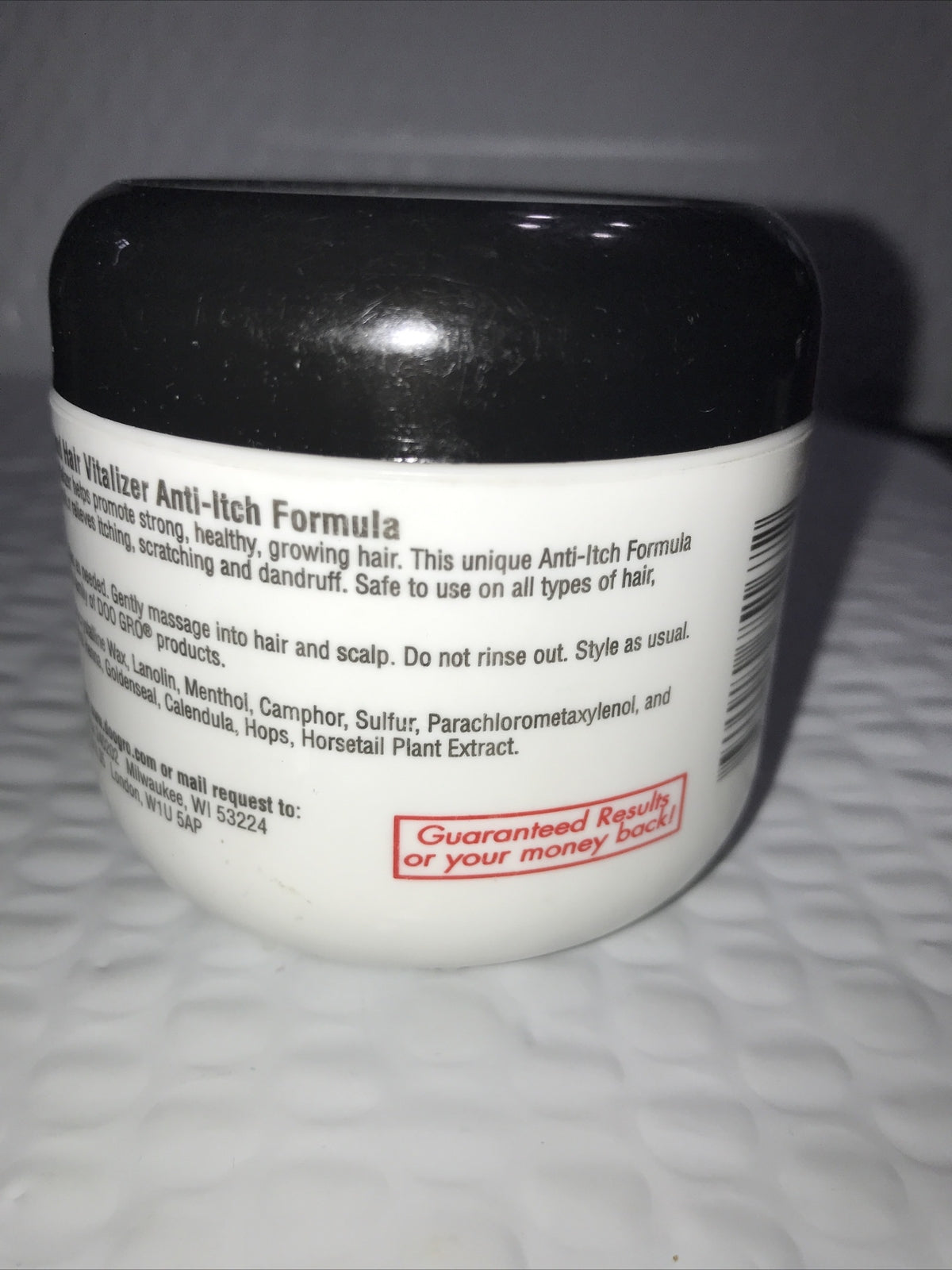 DOO GRO Medicated Hair Vitalizer Anti-Itch Formula unsealed