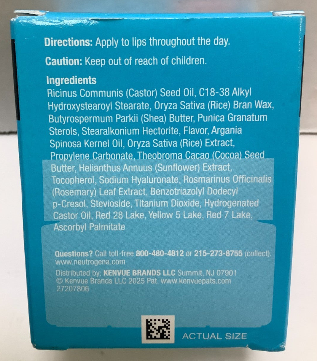 Hyaluronic Acid Lip Balm Sheer Berry 0.5oz - Moisturizing & Nourishing