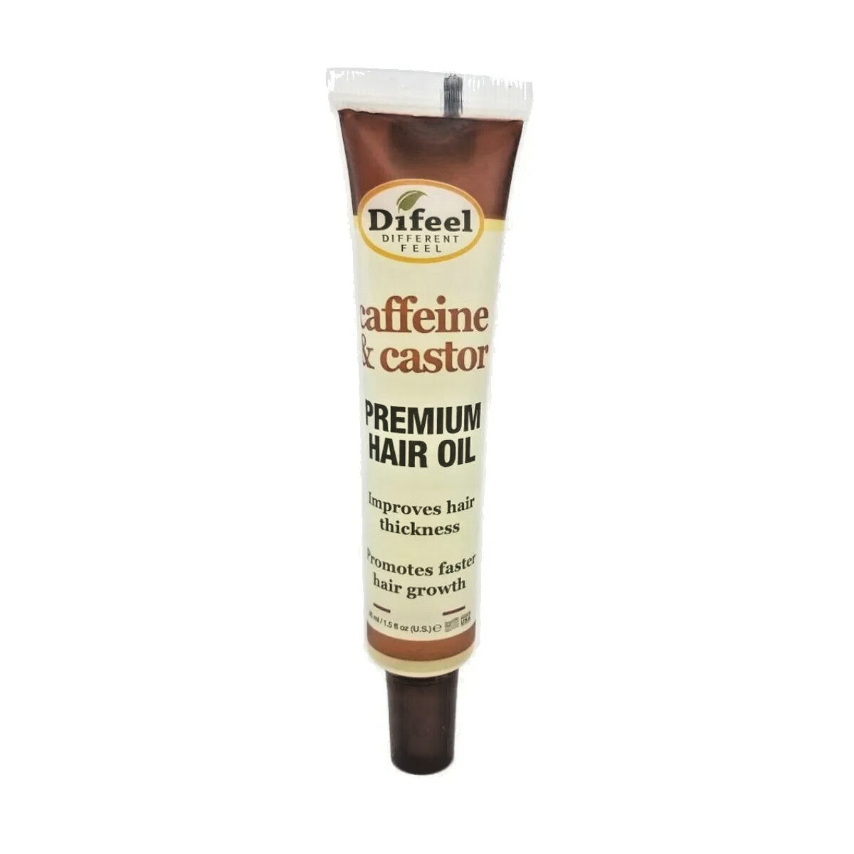 Hair Growth Oil with Caffeine & Castor Oil - Nourishing Deep Conditioner 1.5oz