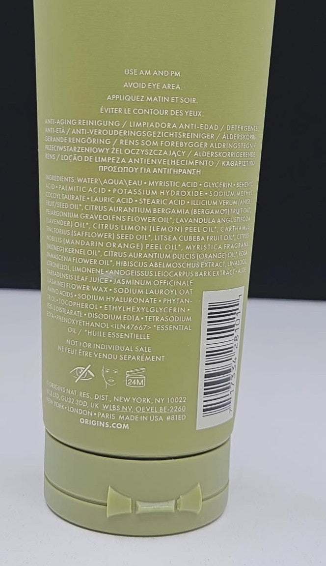Origins Plantscription Anti-Aging Facial Cleanser 5 oz - New In Box