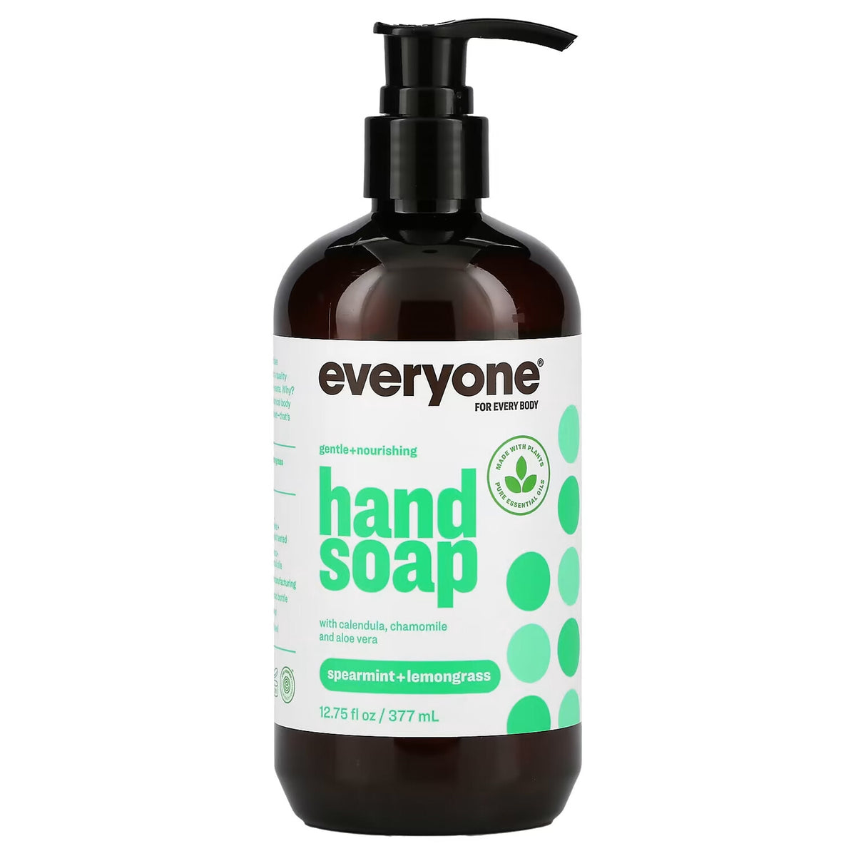 Everyone Spearmint & Lemongrass Liquid Hand Soap 12.75oz - Natural Botanical Formula