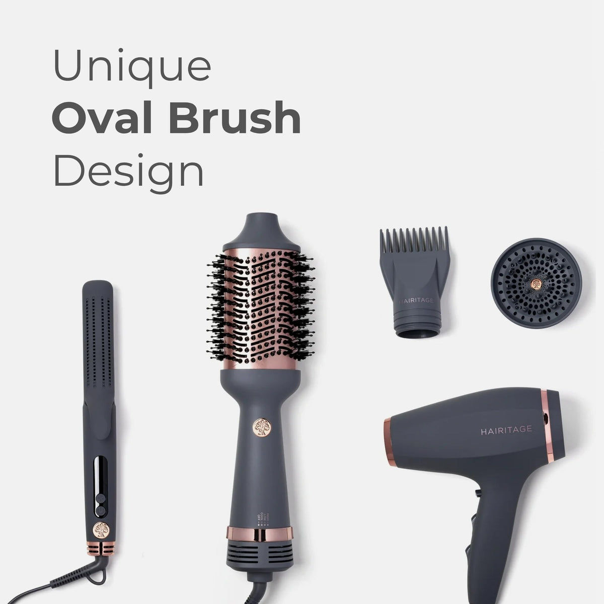Volumizing One Step Blow Dry Brush - Hair Dryer & Styler with Ceramic Tourmaline
