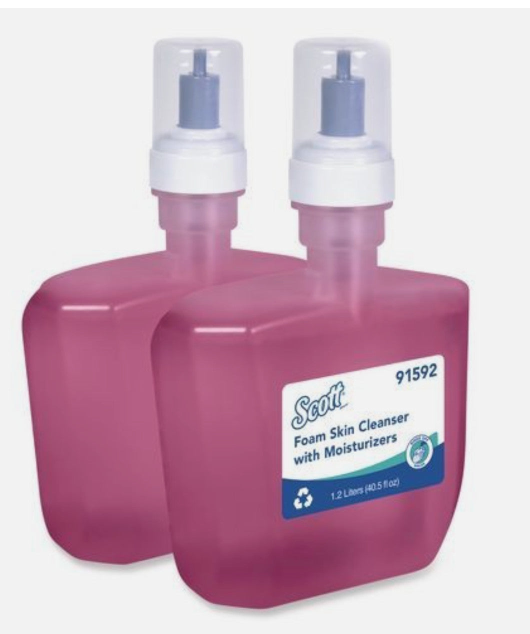 Foam Skin Cleanser Refill Citrus Floral 1.2L - Pack of 2 Bottles