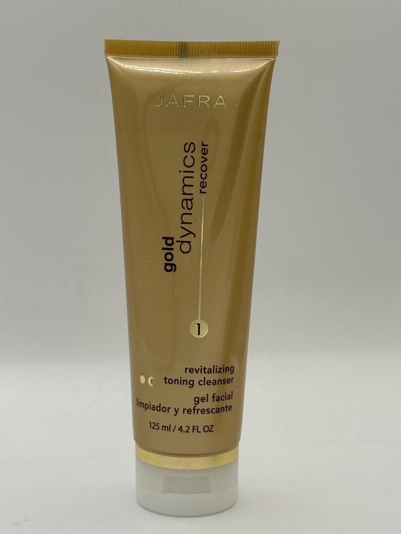 Jafra Gold Dynamics Revitalizing Facial Cleanser 4.2 oz - Toning, Purifying Skin