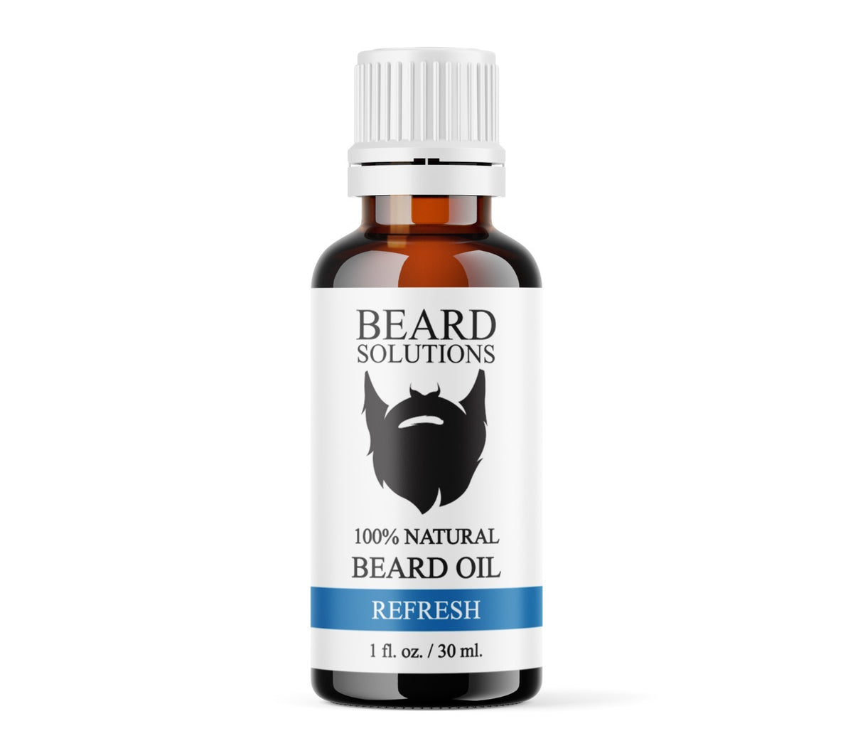 Natural Beard Oil with Essential Oils for Growth & Nourishment - 1 oz