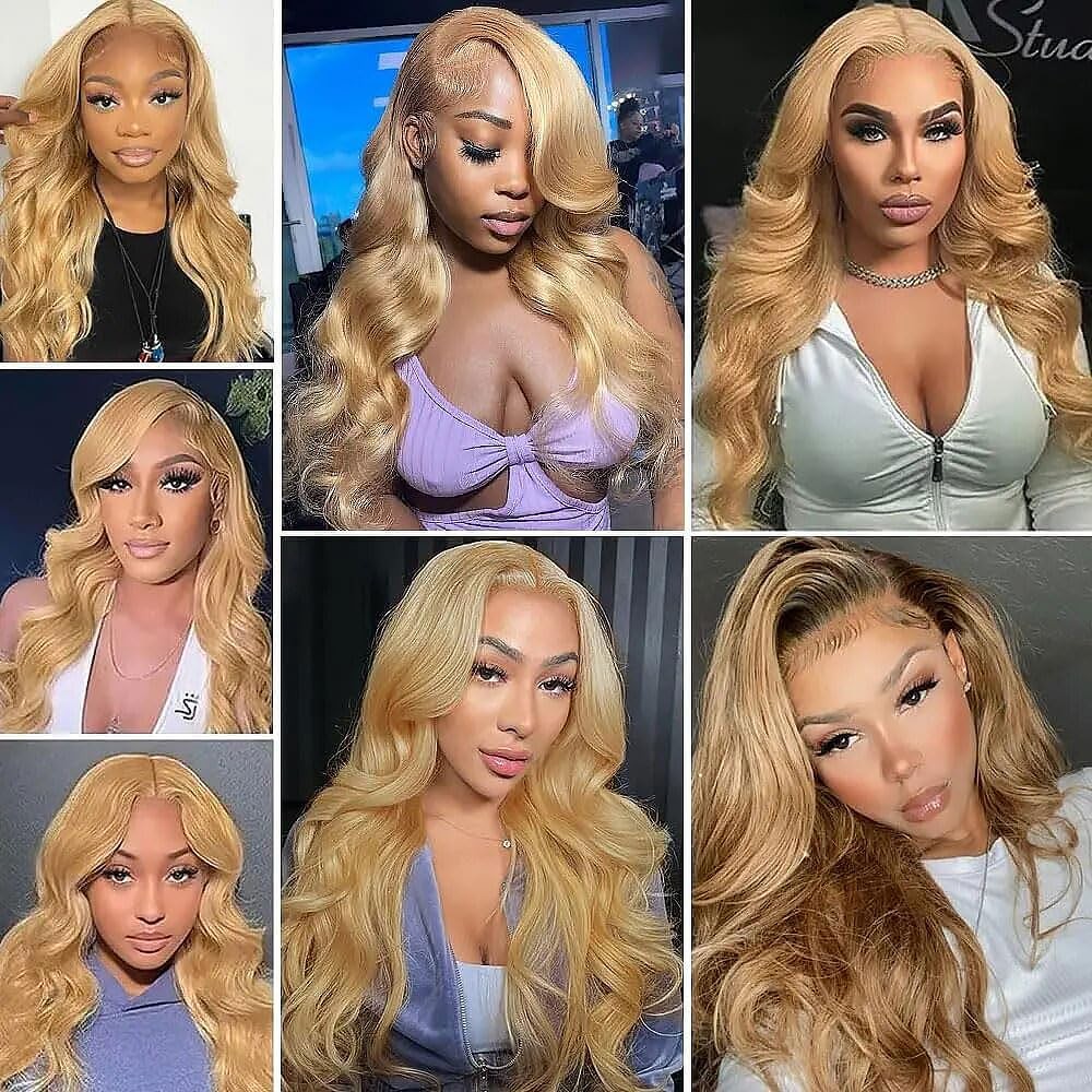 Blonde Body Wave Human Hair Bundle - 32 Inch Brazilian Virgin Hair