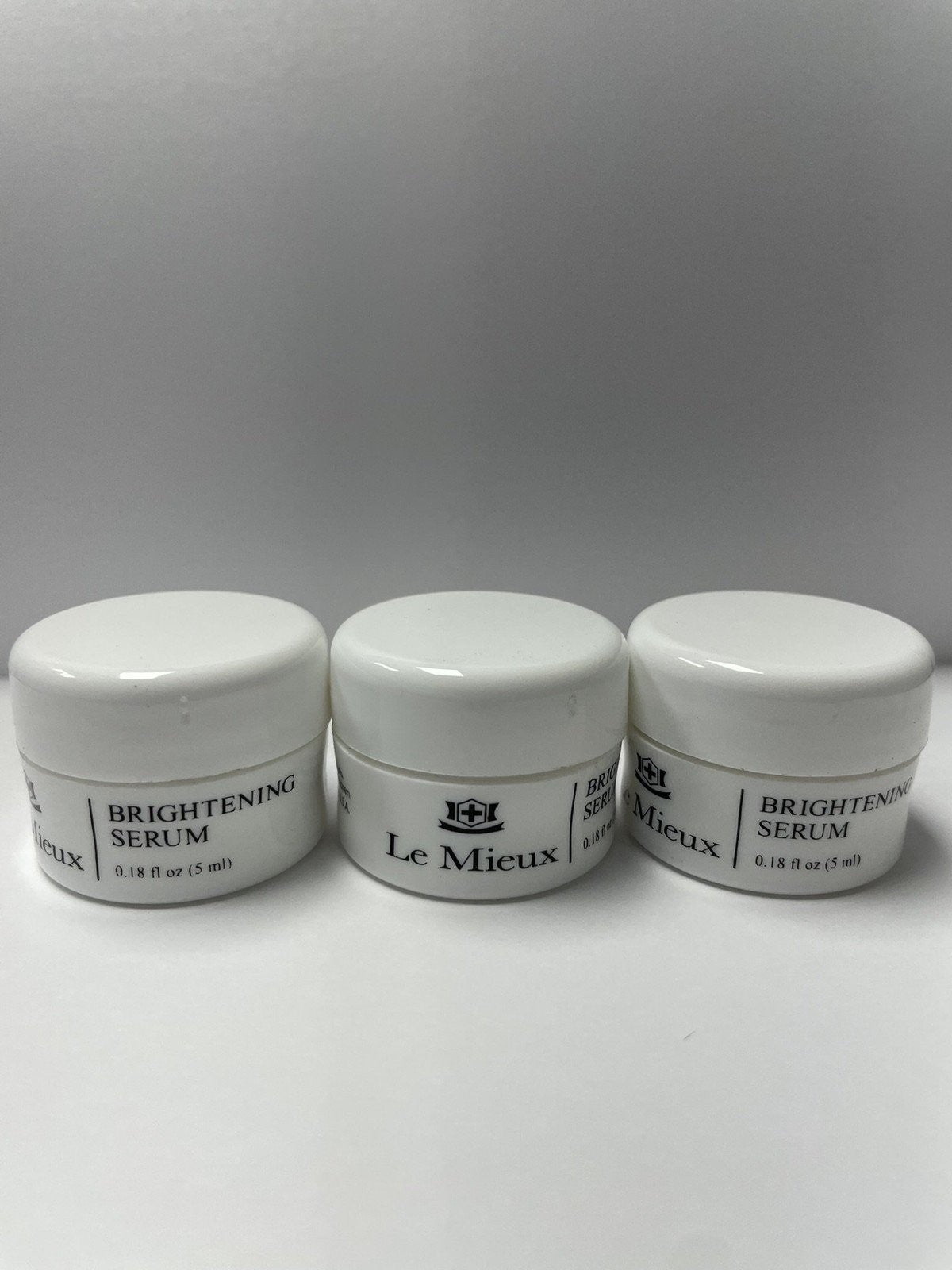 Brightening Serum Sample Set - 3 Mini 0.18 oz vials for Skin Radiance