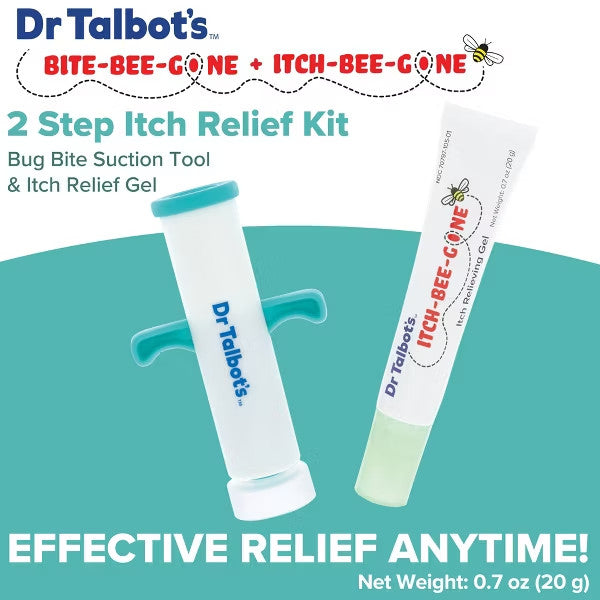 Dr. Talbot's Itch-Bee-Gone With Bug Bite Toolkit - 2 Step Relief Gel