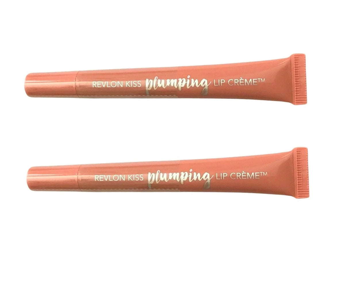 Lip Plumper Set - Revlon Kiss Cashmere Creme 2-Pack for Fuller Lips