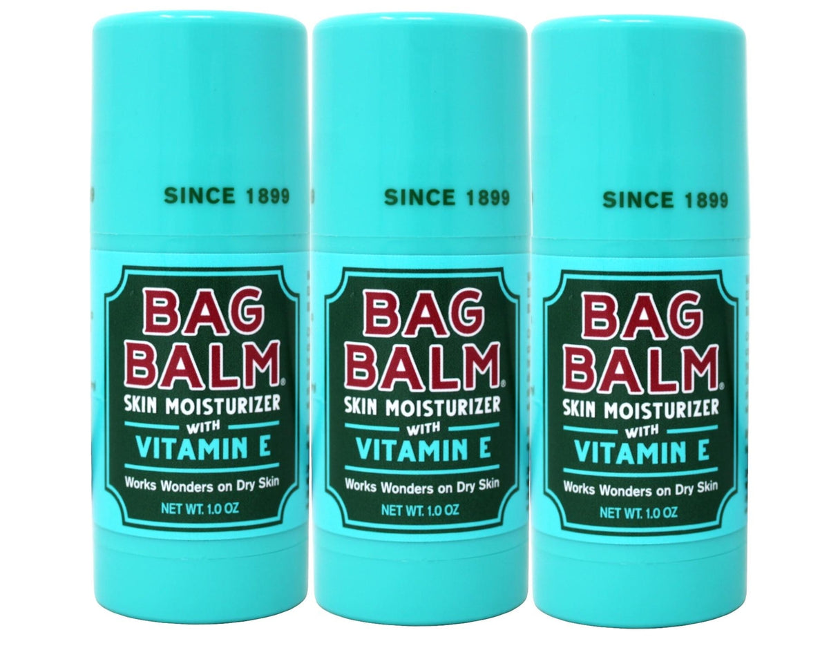 Moisturizing Skin Balm Stick with Vitamin E - 3 Pack, 1 oz Each