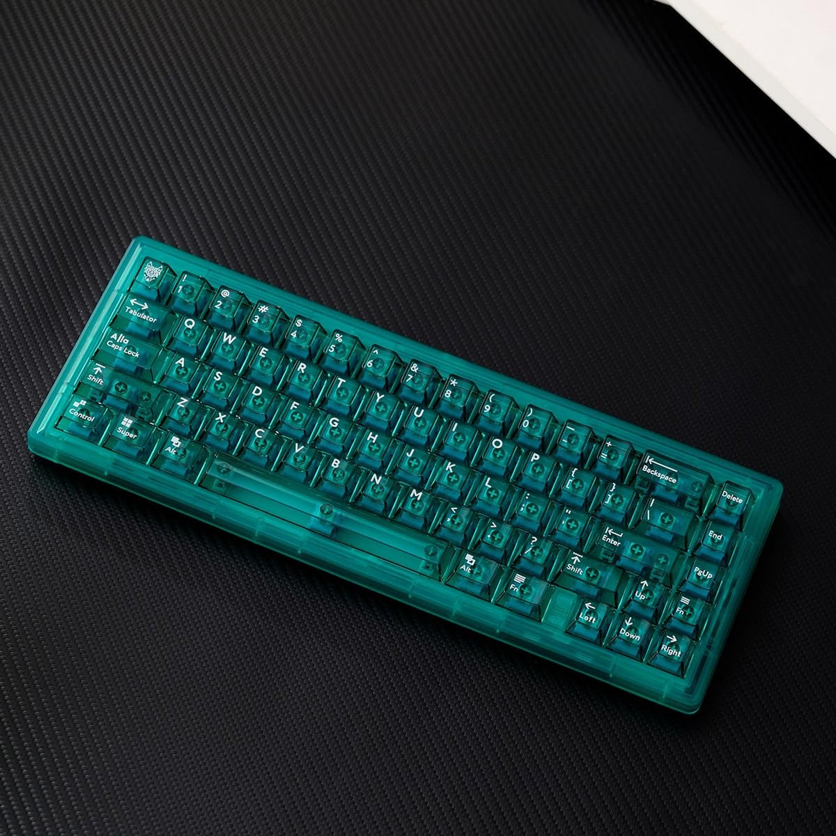 Green Transparent Keycap Set for Mechanical Keyboard Cherry Profile 114 Keys