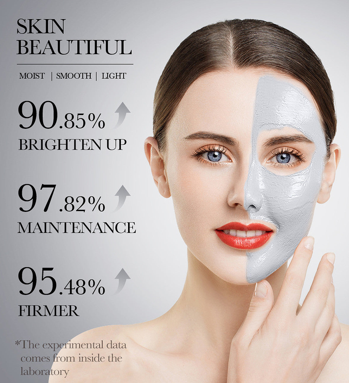 Dead Sea Mud Mask - Oil Control & Blackhead Removal, 8g x 10pcs