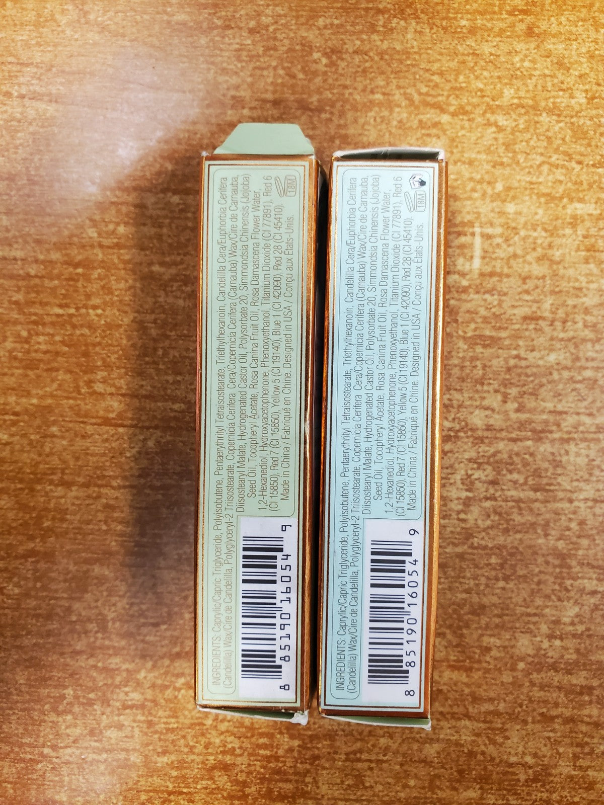 2 Pack Rose Lip Balm with Nourishing Rosehip Oil - Sheer Shine & Hydration