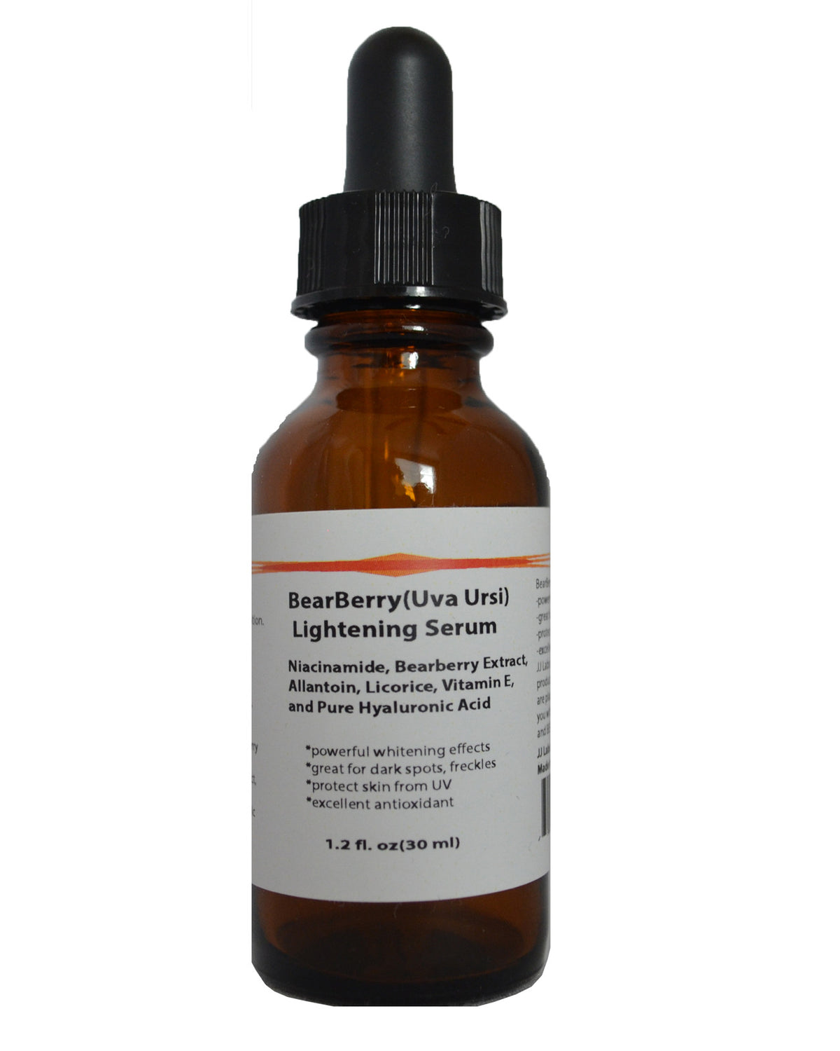 Anti-Aging Skin Lightening Serum with Uva Ursi & Niacinamide - 1.2oz or 2.3oz