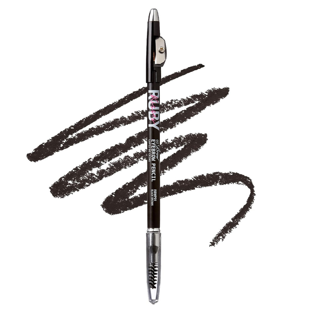 Eyebrow Pencil Sharpener - Long-Lasting & Refillable for Precise Grooming