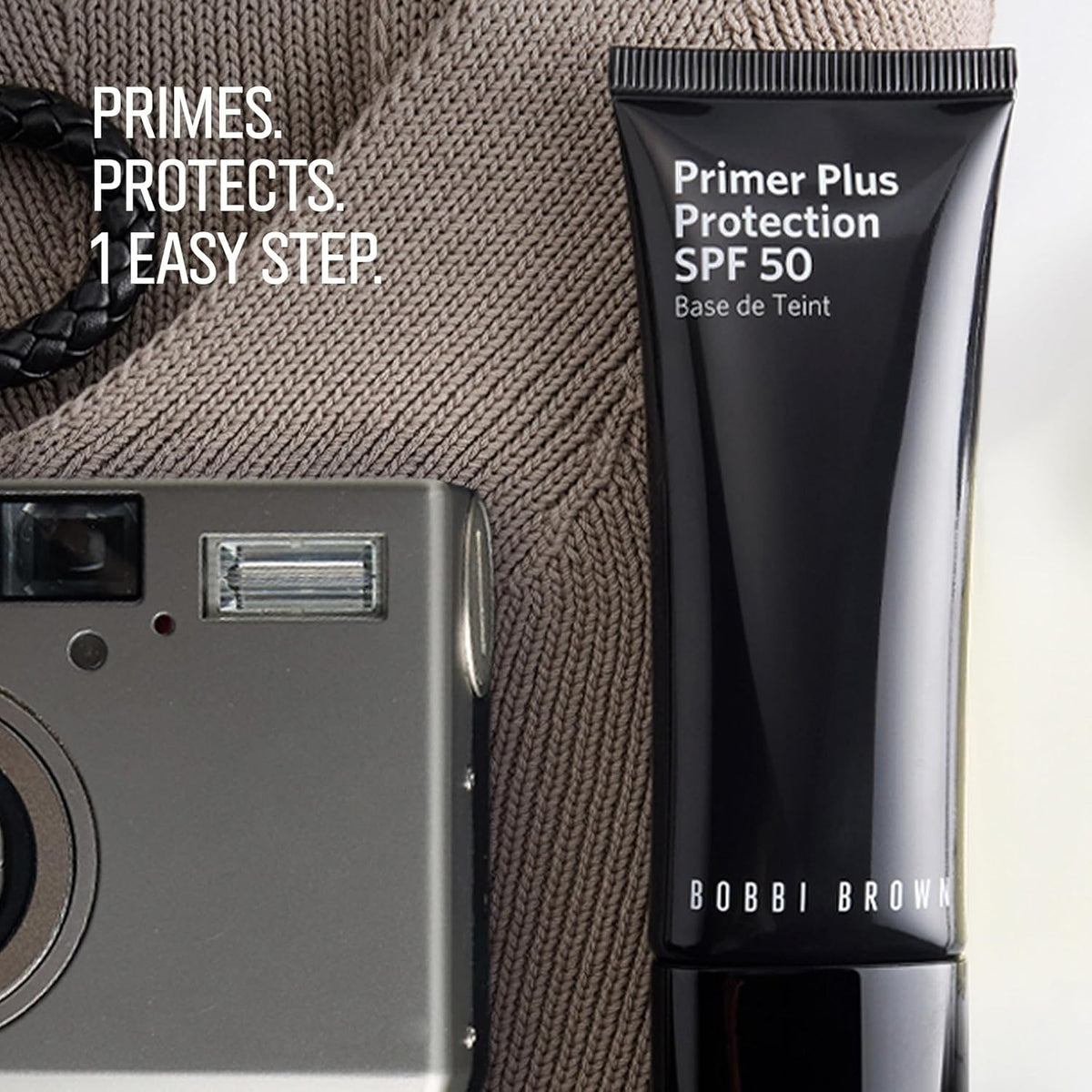 SPF 50 Face Primer with Broad Spectrum UVA UVB Protection - Lightweight Makeup Primer