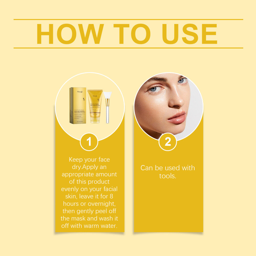 Turmeric Collagen Night Mask for Brightening & Hydration - 75g