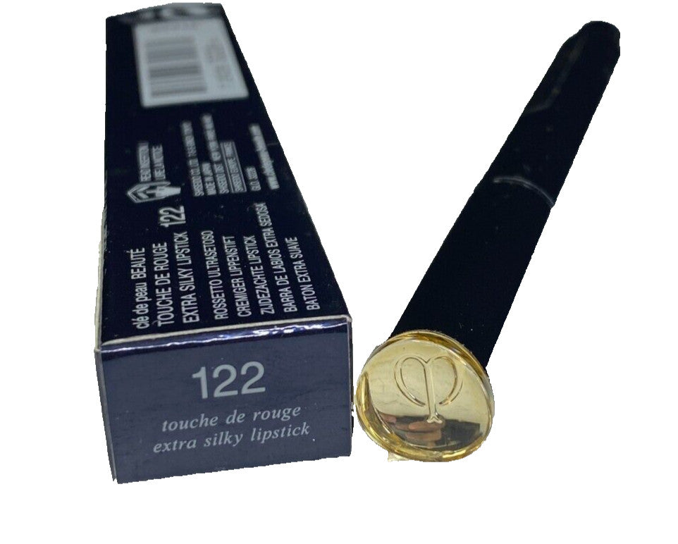 Lipstick 122 Touche De Rouge Extra Silky - 0.07 oz, NIB, Authentic