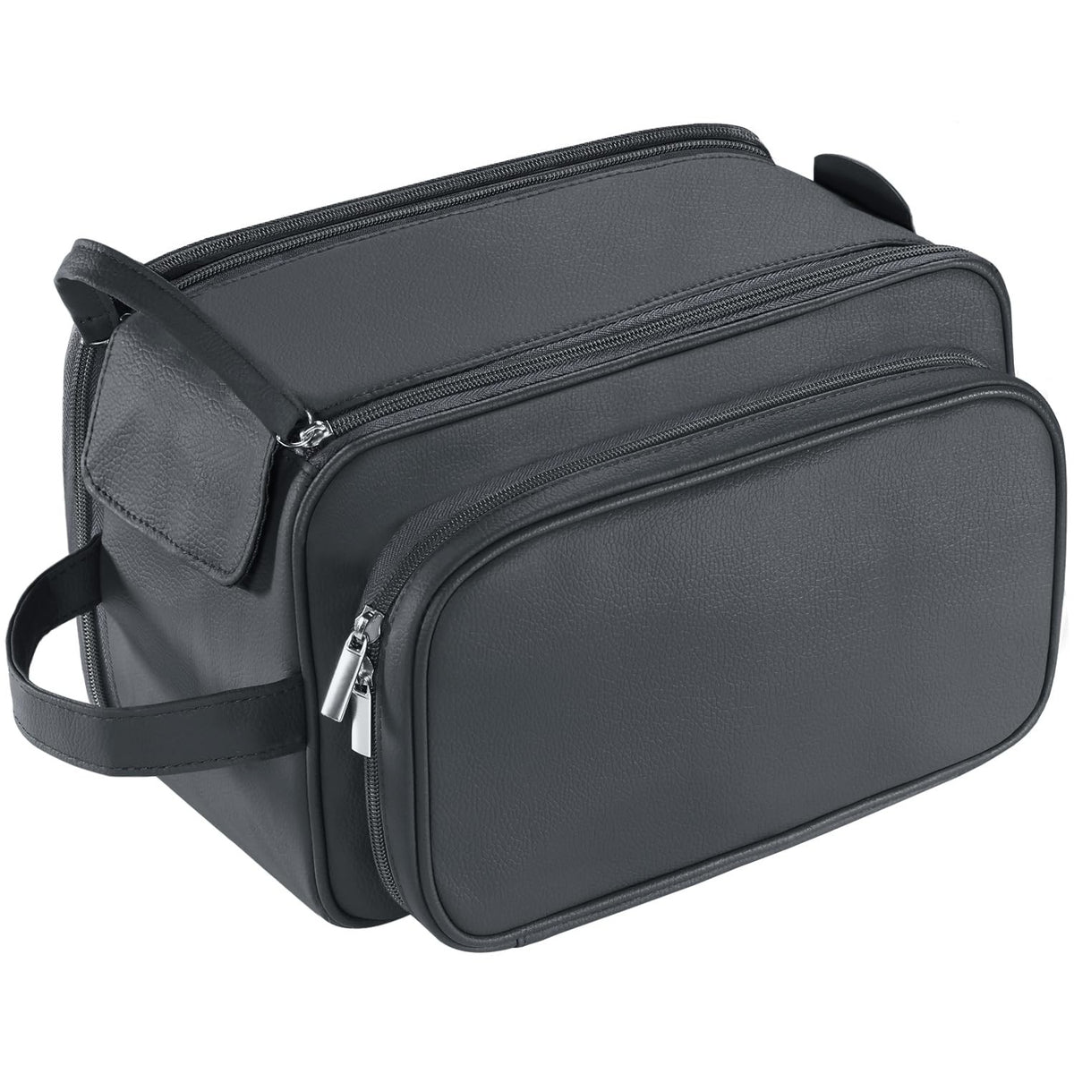Extra Large Travel Toiletry Bag for Men – Water-Resistant PU Dopp Kit