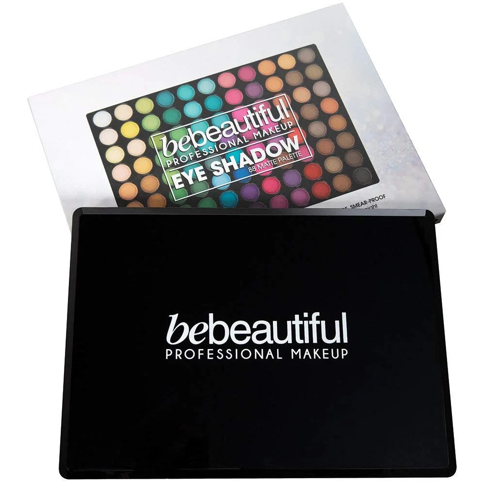 88-Color Matte Eyeshadow Palette - Professional Makeup Set with Applicators