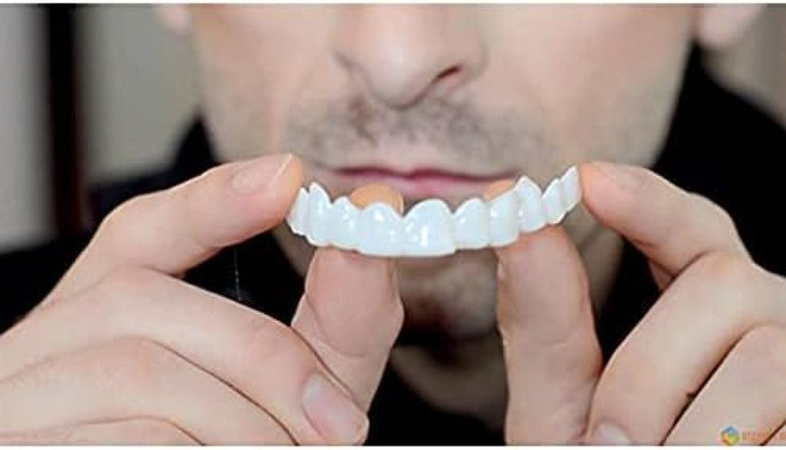 Realistic Silicone Teeth Veneers Covers for Adults – Easy Smile Transformation