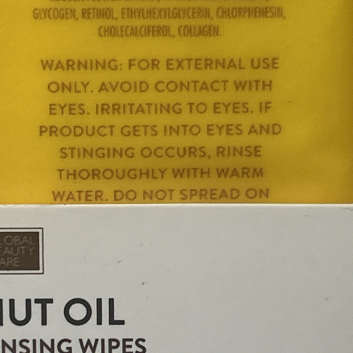 Coconut Oil Makeup Cleansing Wipes - 2 Pack 60 Count