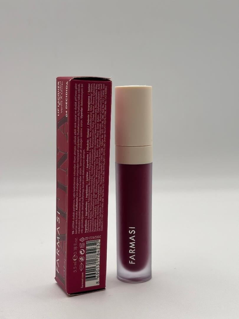 Farmasi Latina Lip Lacquer 02 Apasionada – High-Gloss Liquid Lip Color