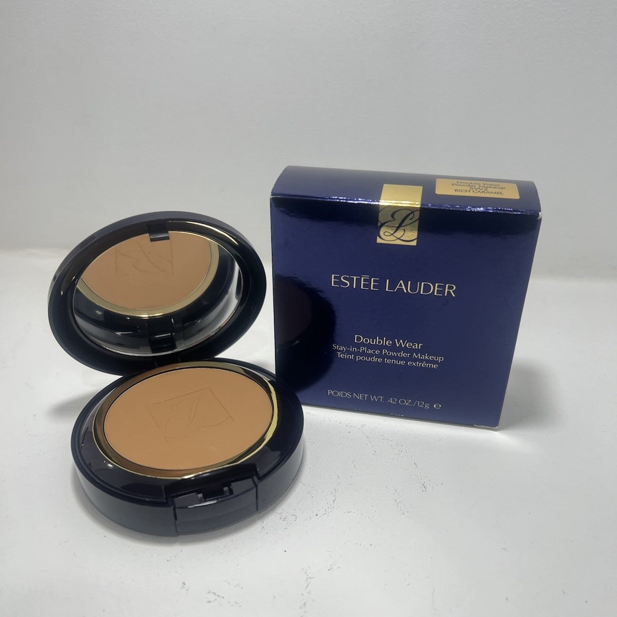 Estee Lauder Double Wear Stay In Place Powder Makeup 5W2 Rich Caramel