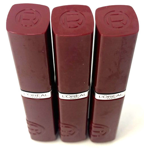 (3) Loreal Infallible Lacque Resistance Liquid Lipstick - 520 Berry Bordeaux Sealed