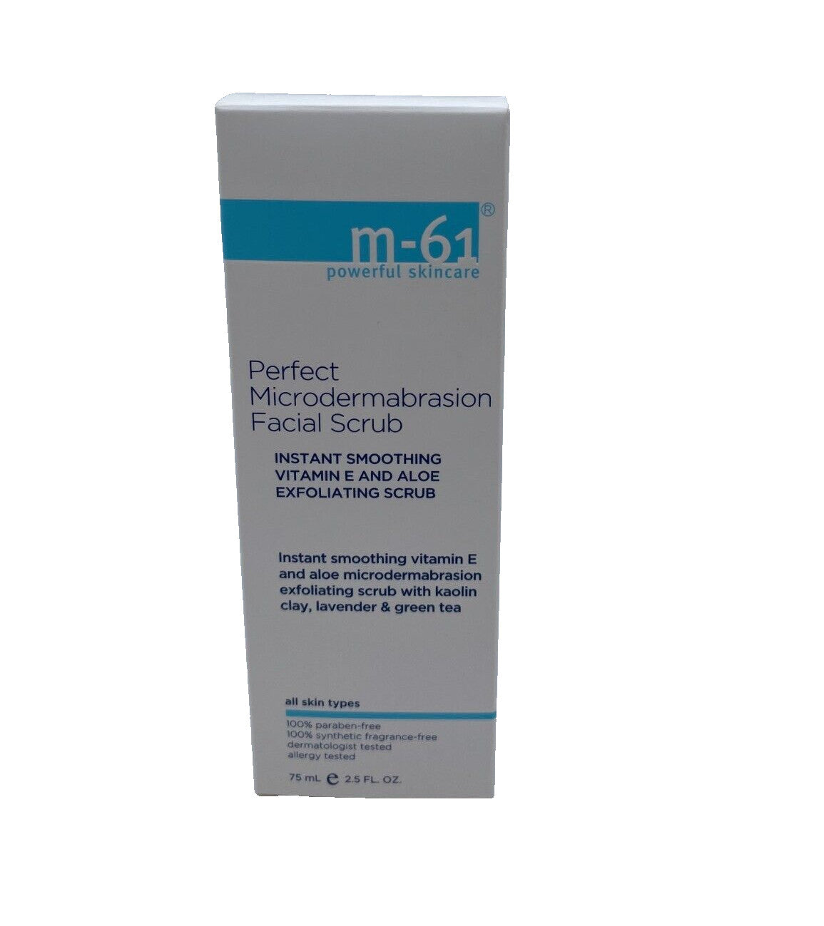 M-61 Powerful Skincare Perfect Microdermabrasion Facial Scrub 75 ml /