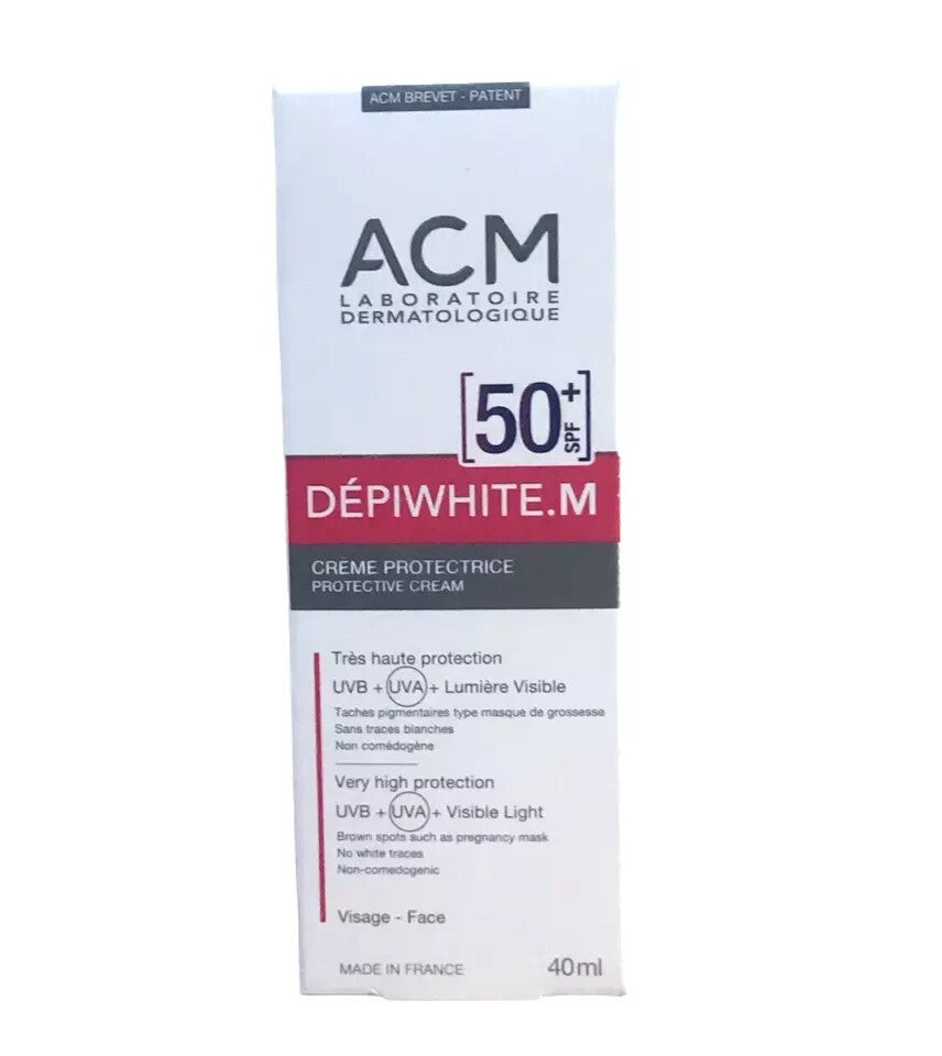 SPF50+ Protective Face Cream for Pigment Spot & Sun Damage Prevention 40ml