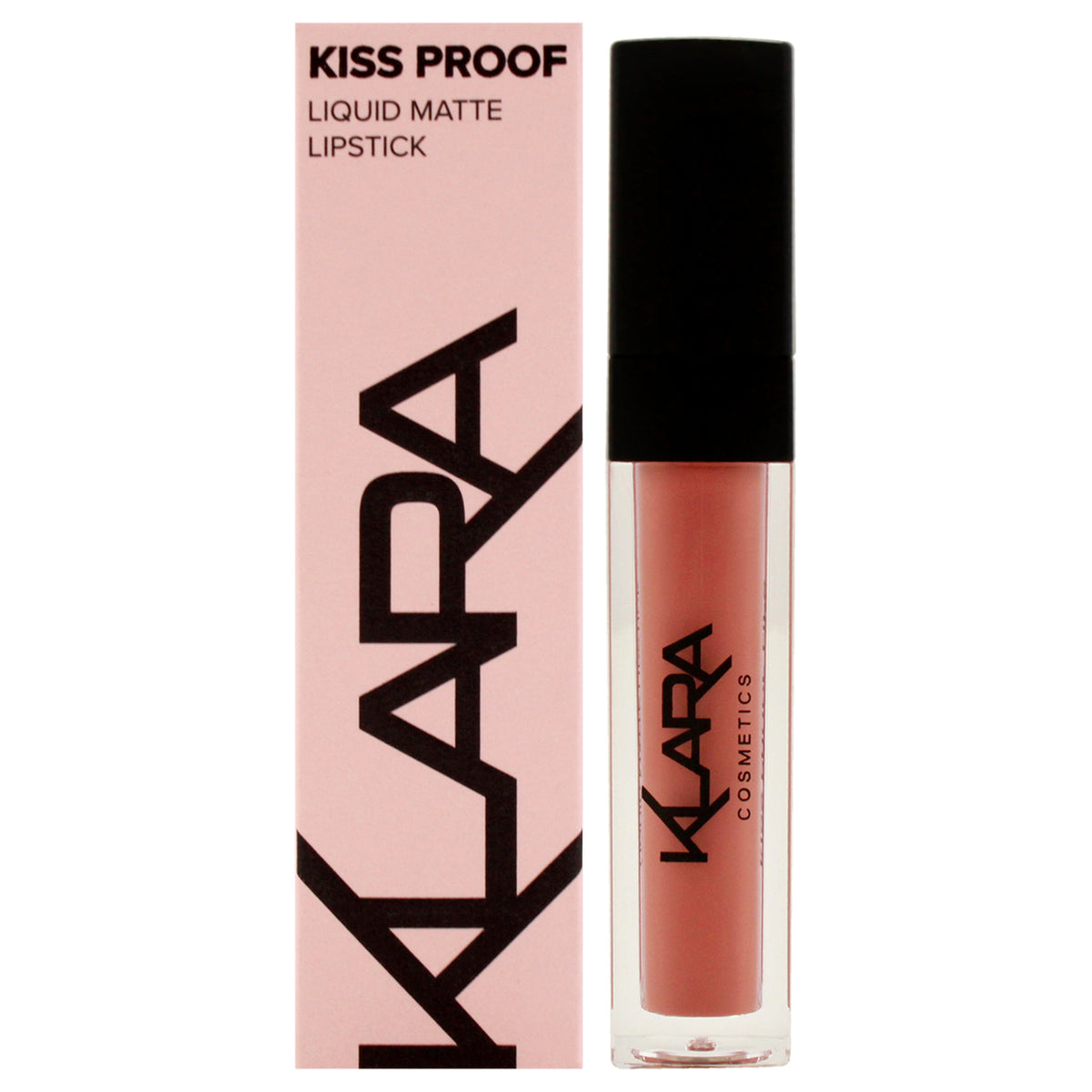 Long-Lasting Kiss Proof Liquid Matte Lipstick - 0.27 oz Cookie Brown