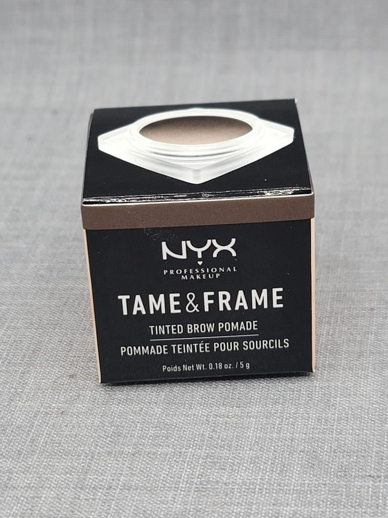 Tinted Brow Pomade for Eyebrow Makeup Brunette 0.18 Oz - Tame & Frame