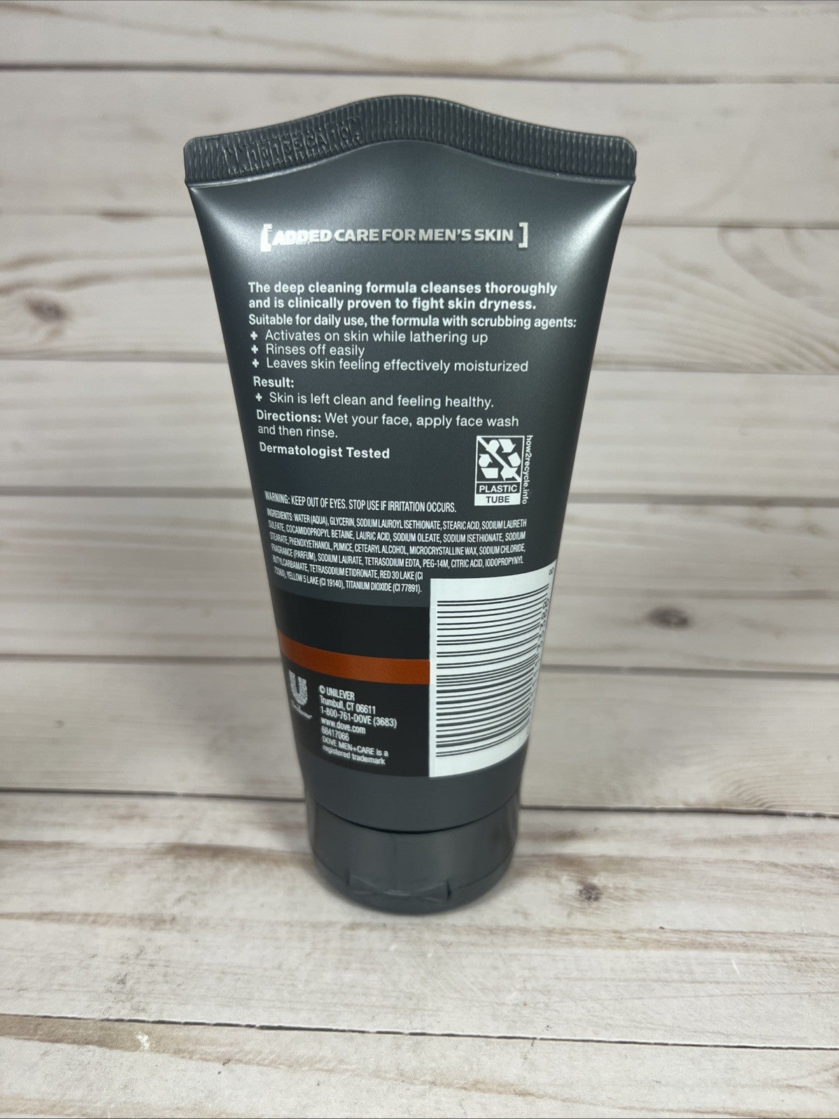 Dove Men + Care Face Scrub Deep Clean 5oz (3Pack)