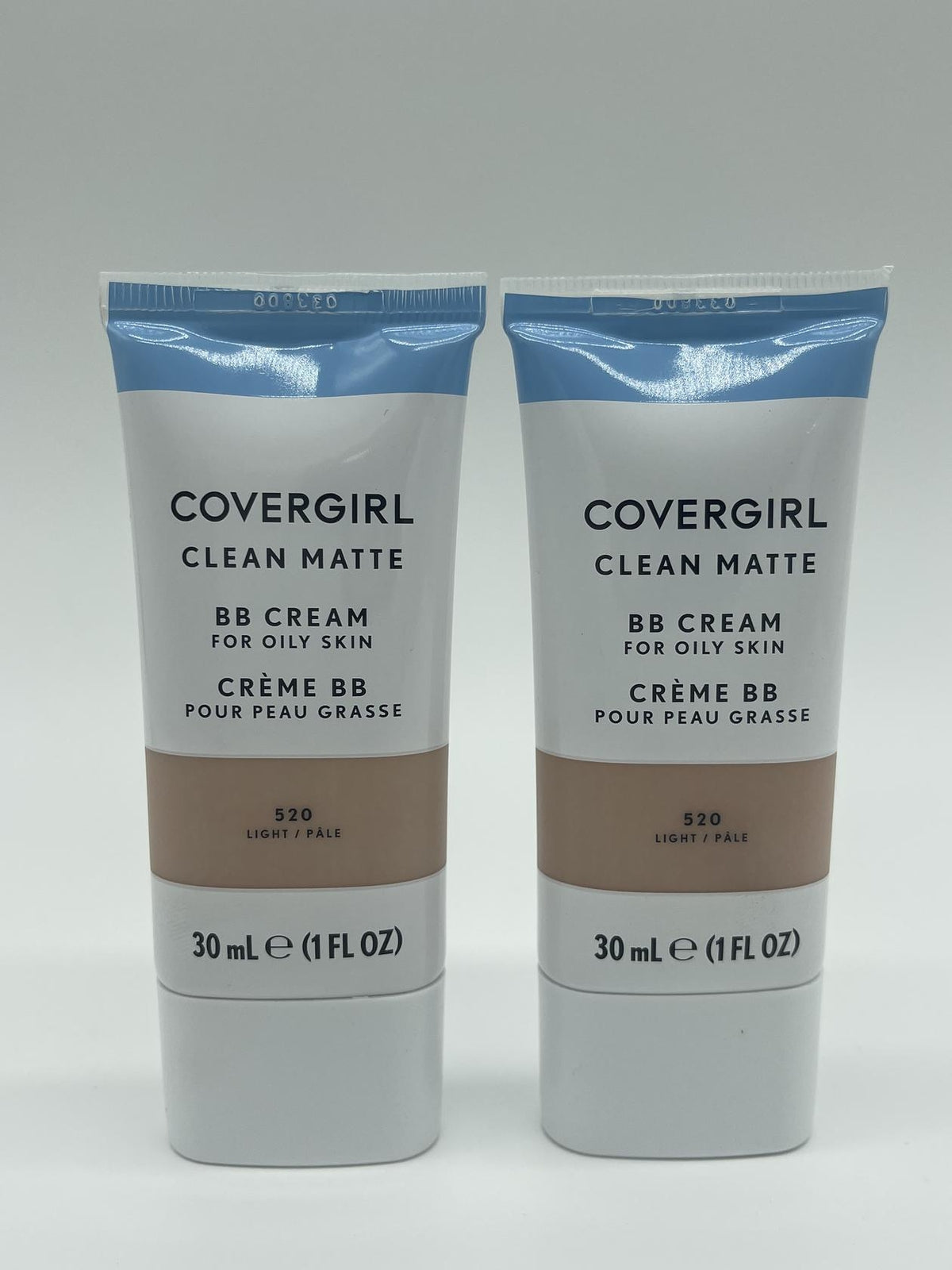 Matte BB Cream for Oily Skin - Light 520, 2 Pack, Flawless Coverage