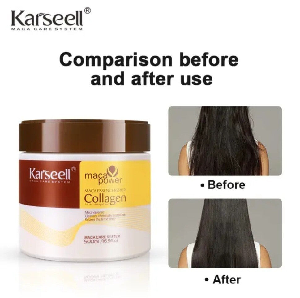 Dry Damaged Hair Repair Kit with Shampoo, Conditioner, Mask & Argan Oil