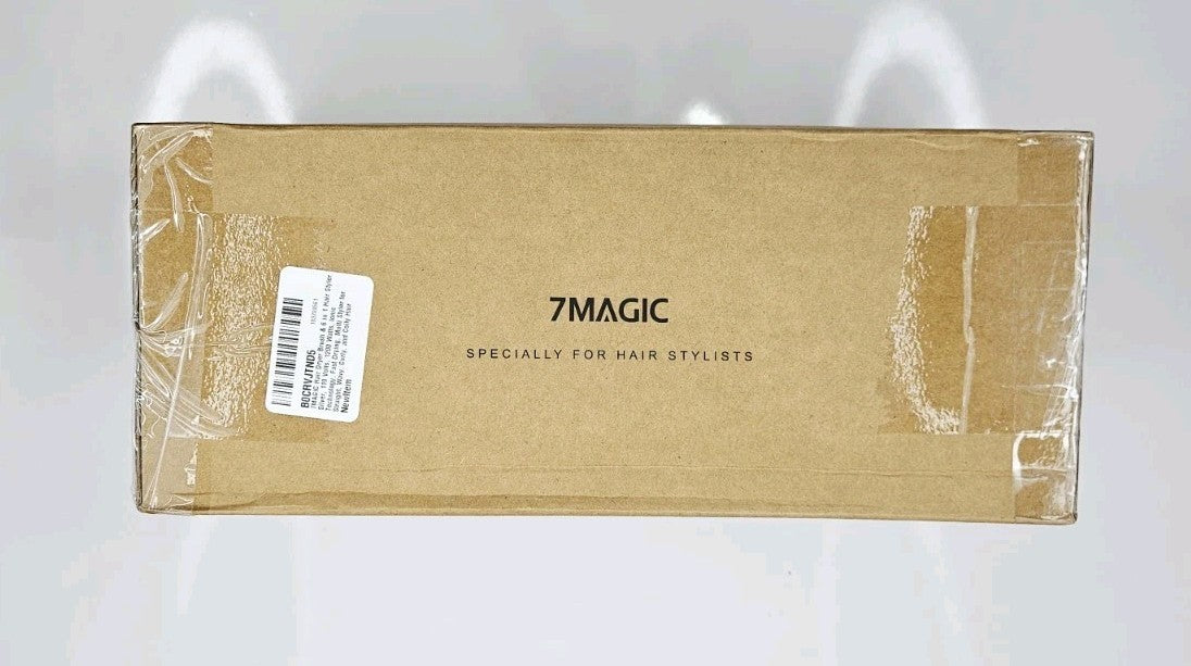 7MAGIC 6-in-1 High-Speed Hair Styler Dryer Brush, 110,000 RPM Negative Ion