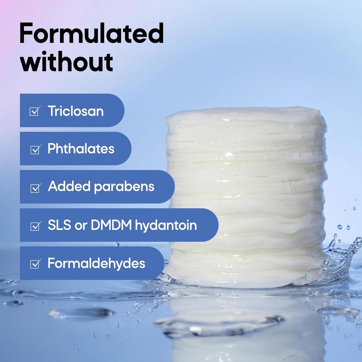 Eco-Friendly Eye Makeup Remover Pads - Gentle & Hypoallergenic, 80 Count