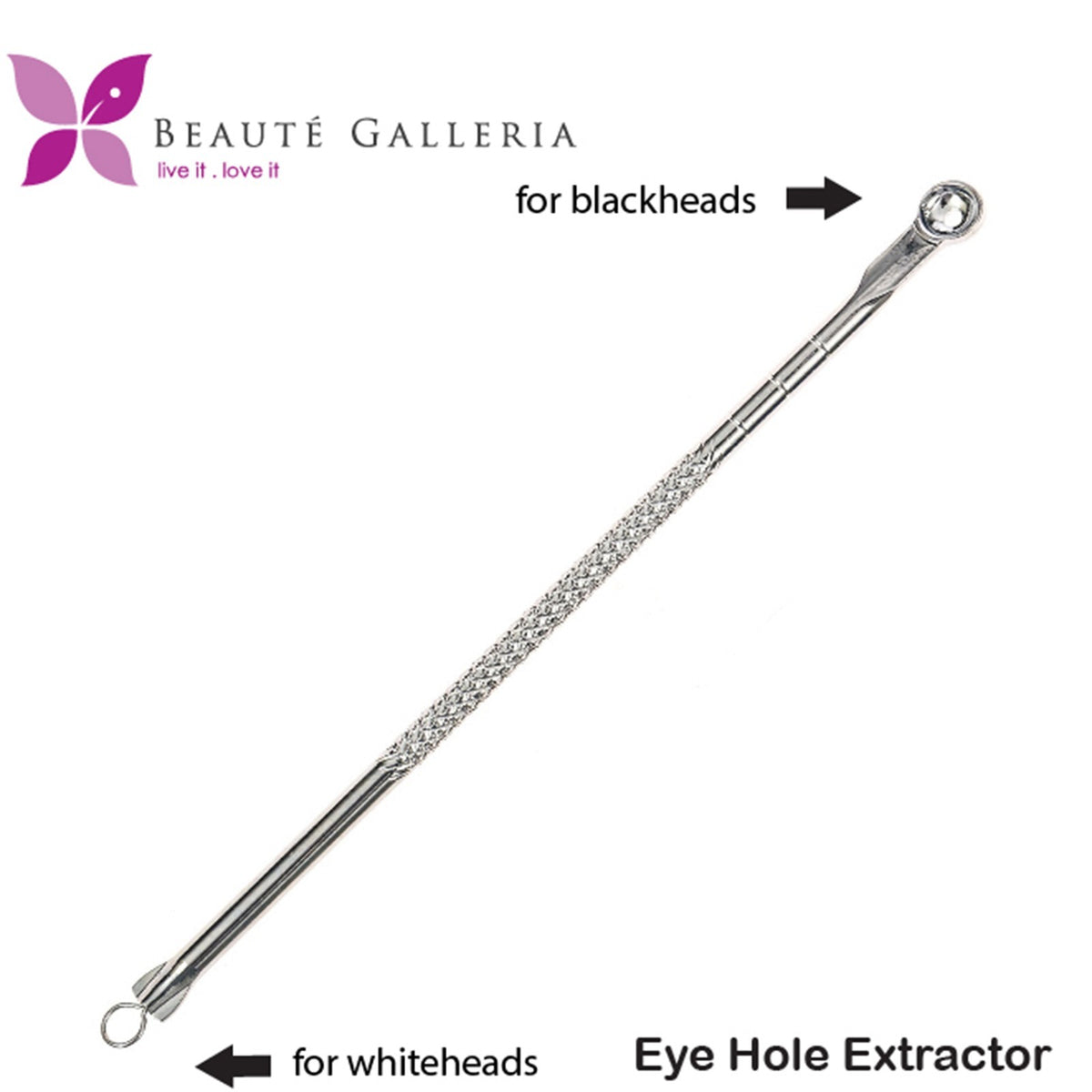 Blackhead Remover Pimple Extractor Tool for Acne & Blemish Removal