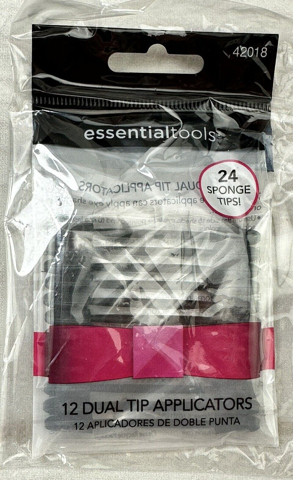 Disposable Dual-Tip Applicators – 60 Makeup Swabs for Precision, 5 Packs