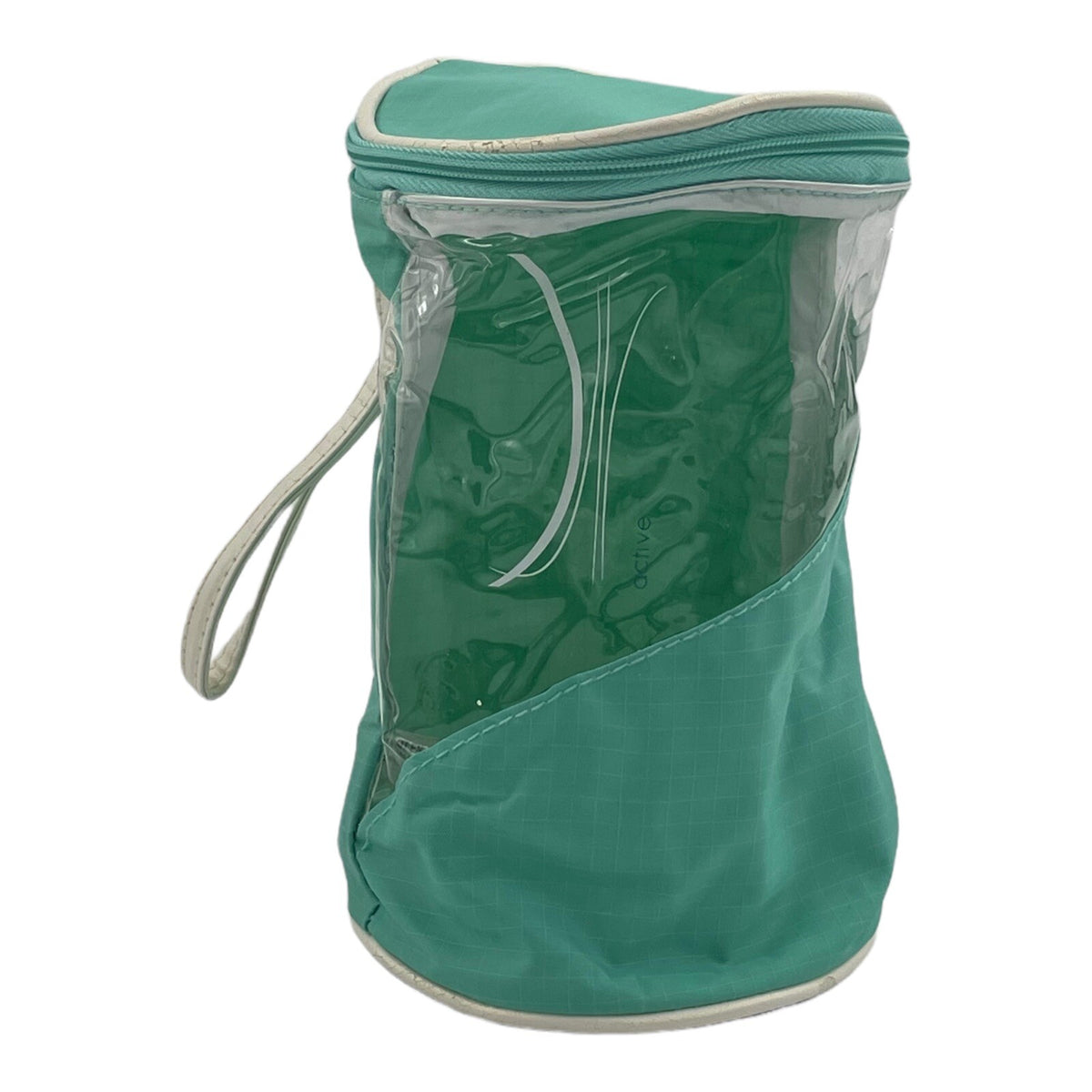See Through Cosmetic Bag - Vinyl Makeup Organizer 8 x 4.5 Inches