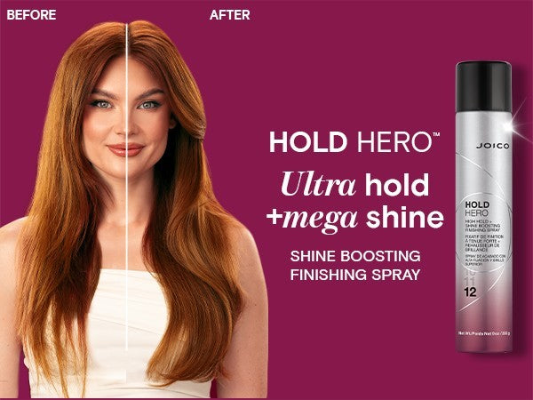 Joico Hold Hero High-Hold Shine Boosting Hairspray 9 oz - UV & Heat Safe