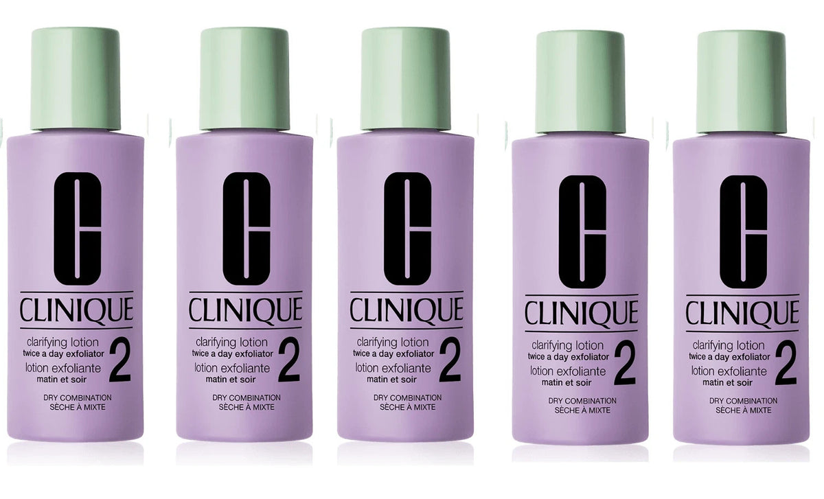 Clinique Clarifying Lotion 2 for Dry & Combination Skin - 10 Pack, 1oz/30ml Each