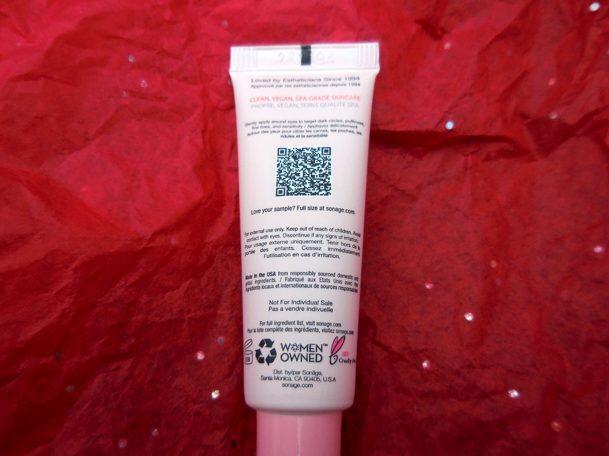 Travel Size Eye Cream for Dark Circles & Puffiness - 10ml