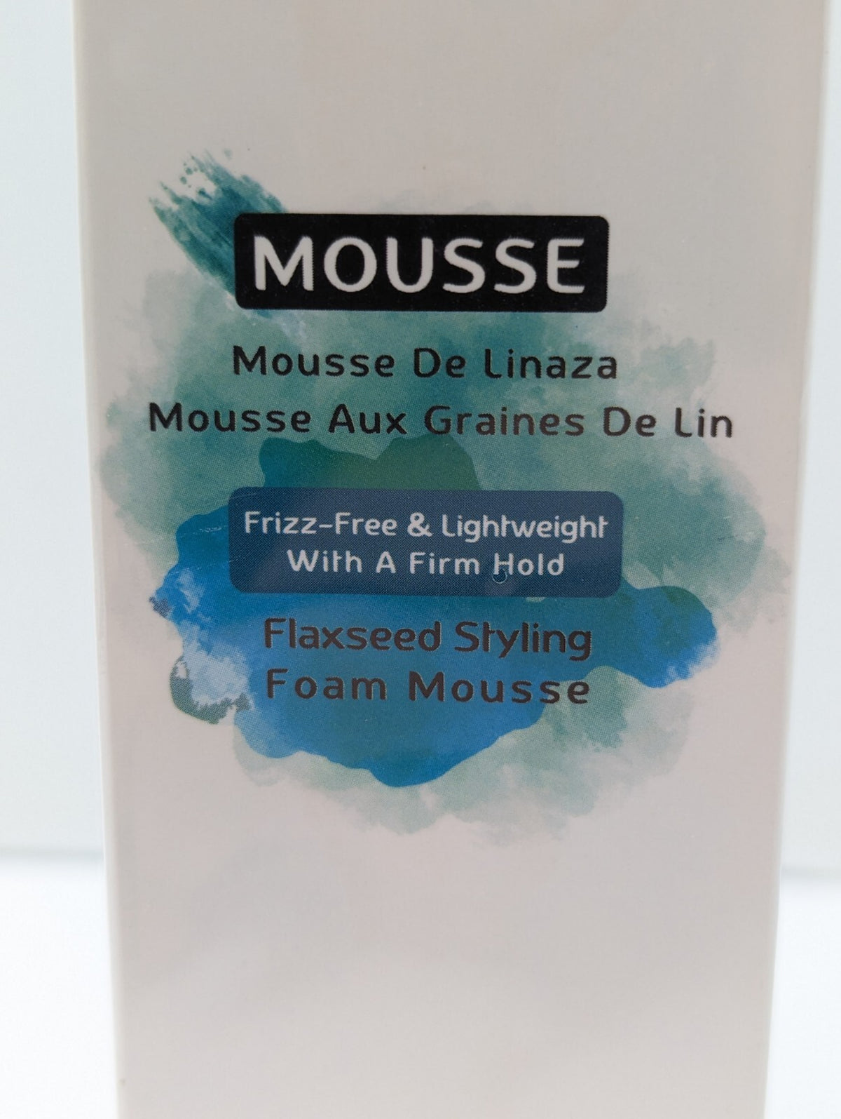 Flaxseed Hair Styling Foam Mousse - 7 oz