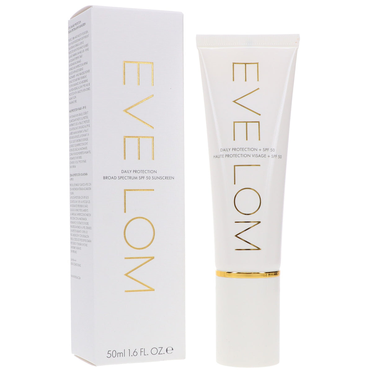 EVE LOM Daily Protection SPF 50 Sunscreen - Broad Spectrum Hydrating 1.6 oz
