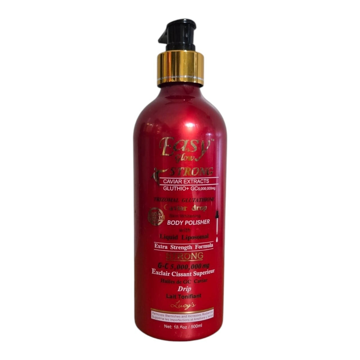 Easy Glow Caviar Drop Body Polisher Lotion 500ml - Hydrating Skin Care