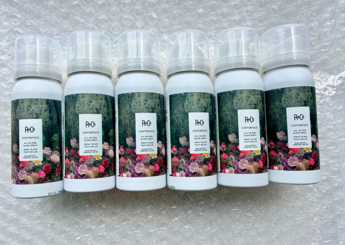 All-In-One Hair Elixir Spray - 6 Pack, 1oz Each, Total 5.1oz