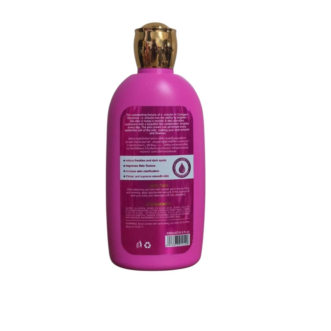 Alpha Arbutin 3 Plus Niacinamide Collagen Body Lotion 500ml - Brightening