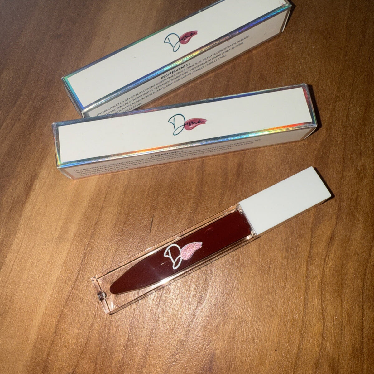Liquid Lipstick Set of 2 Kira Chile Auburn Red - Long Lasting Lip Color